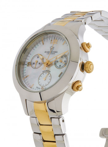 Women's Stainless Steel Analog Watch 302BW