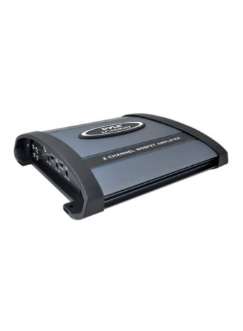 2 Channel Bridgeable Amplifier PLAM1200 Black/Grey