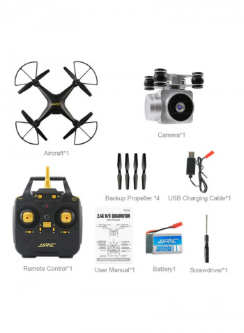 JJRC H68 Wide Angle Lens 720P HD Camera Quadcopter RC Drone WiFi FPV