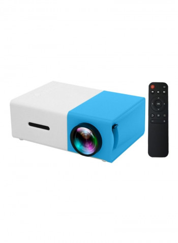 Portable LED Projector - 800 Lumens OS3936BL-AU Blue/White