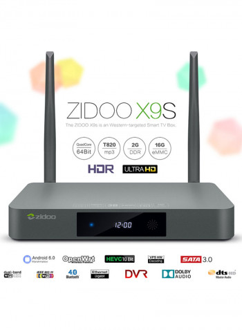 Smart TV Box Zidoo X9S Grey