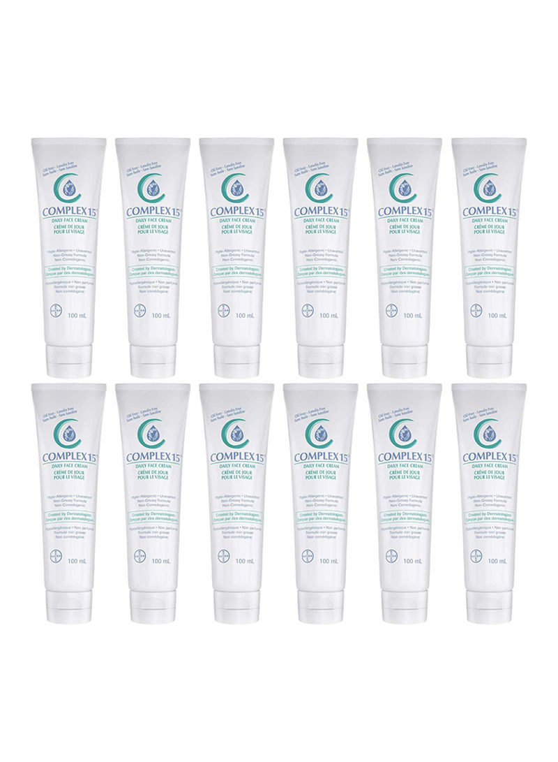 Pack Of 12 Daily Face Cream Pack Set 12 x 100ml