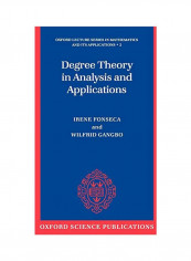 Degree Theory In Analysis And Applications Hardcover