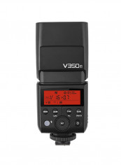 V350F 2.4G Wireless Speedlite Master Slave Camera Flash Light Black