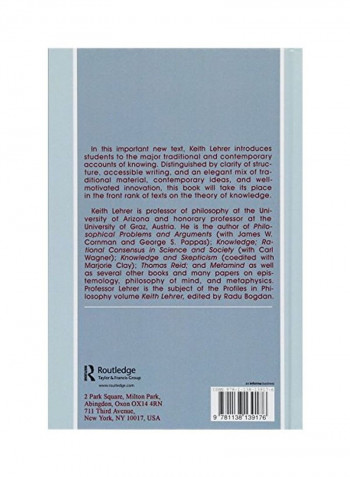 Theory Of Knowledge Hardcover