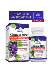 Pack Of 3 Clinical OPC Extra Strength Dietary Supplement 400mg - 60 Capsules