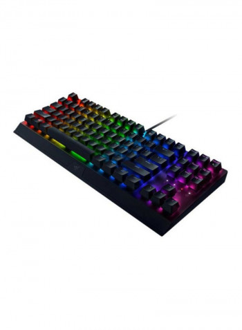 V3 Tenkeyless Wired Keyboard 30x15x5centimeter Black