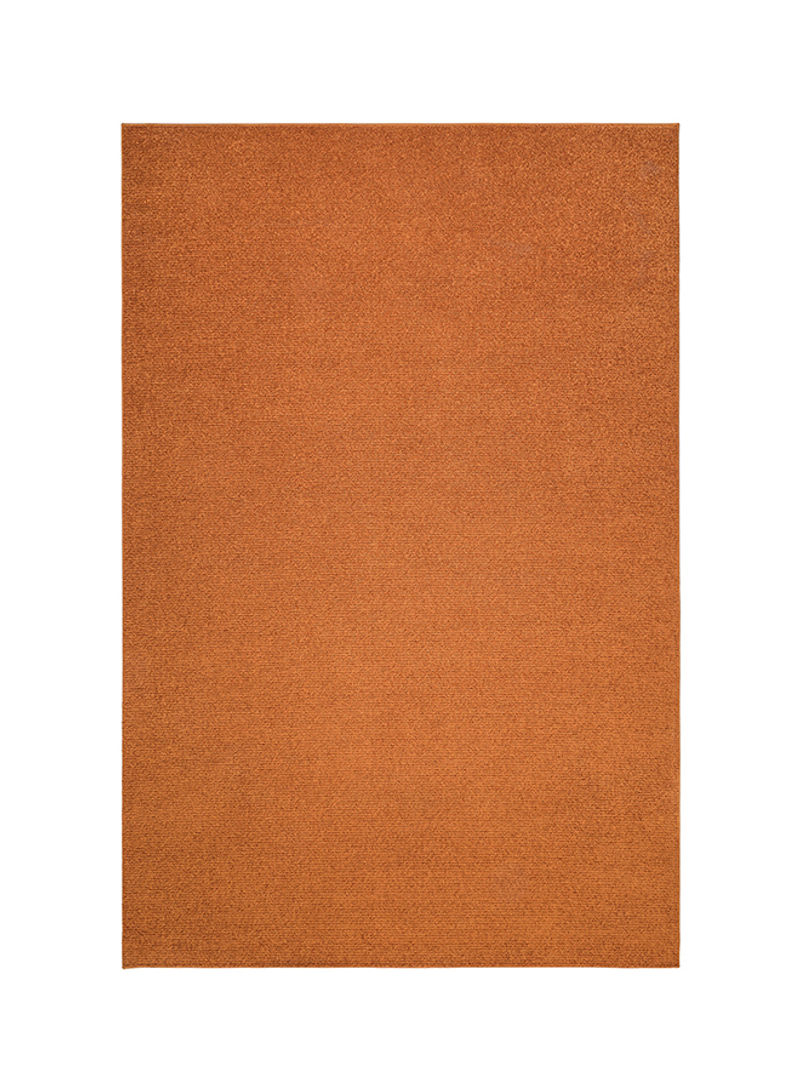 Low Pile Area Rug Brown 300 x 200centimeter