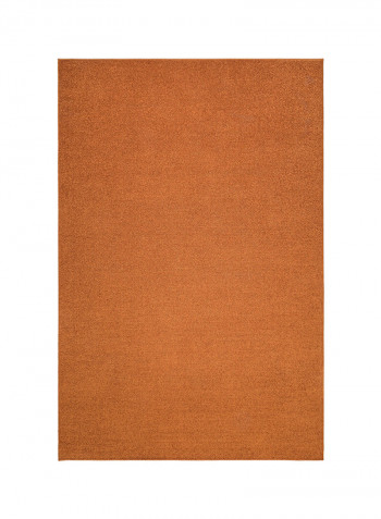 Low Pile Area Rug Brown 300 x 200centimeter