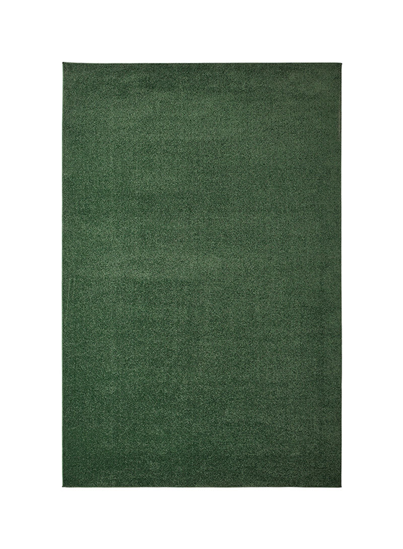 Low Pile Area Rug Green 300 x 200centimeter