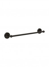 Monte Carlo Collection Shower Door Towel Bar Matte Black 18inch