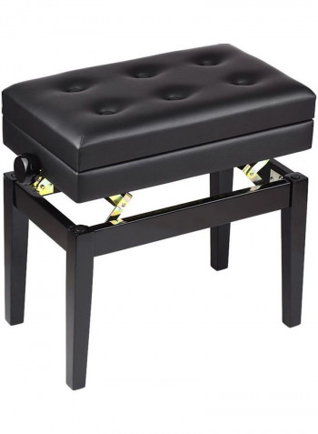 Wooden Adjustable Piano Bench Stool