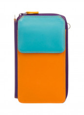 Zip Round Multi Purse With Shoulder Strap Copacabana