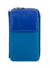 Zip Round Multi Purse With Shoulder Strap Seascape