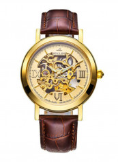 Men's Leather Analog Watch LEN67940