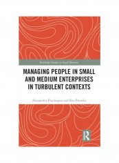 Managing People In Small And Medium Enterprises In Turbulent Contexts Hardcover English by Alexandros Psychogios - 2019