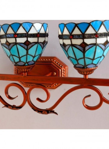Mediterranean Three Heads Wall Lamp Multicolour