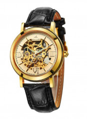 Men's Leather Analog Watch LEN67941