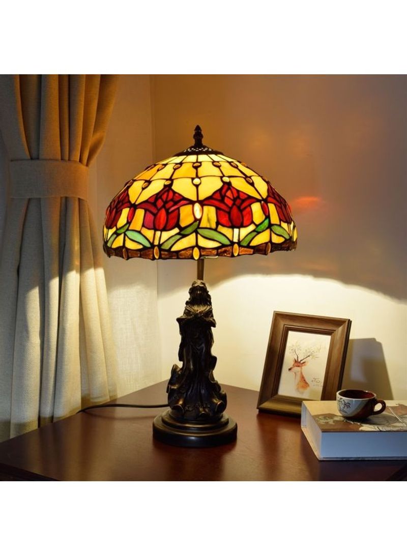European Retro Tulip Lighting Table Lamp US Plug Multicolour