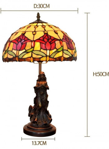 European Retro Tulip Lighting Table Lamp US Plug Multicolour