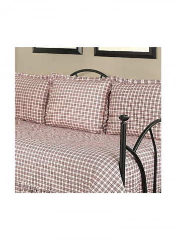 5-Piece Bed Cover Set Tea Stain