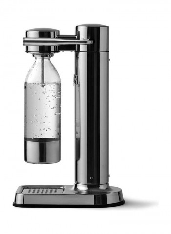 Carbonator/Sparkling Water Maker with Bottle Silver