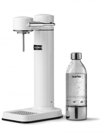 Carbonator/Sparkling Water Maker with Bottle White
