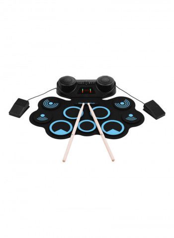 Portable Electronic Hand Roll Drum Pad