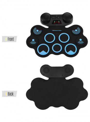 Portable Electronic Hand Roll Drum Pad