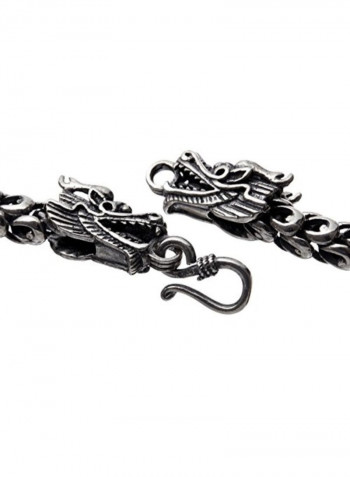 925 Sterling Silver Dragon Pendant Necklace