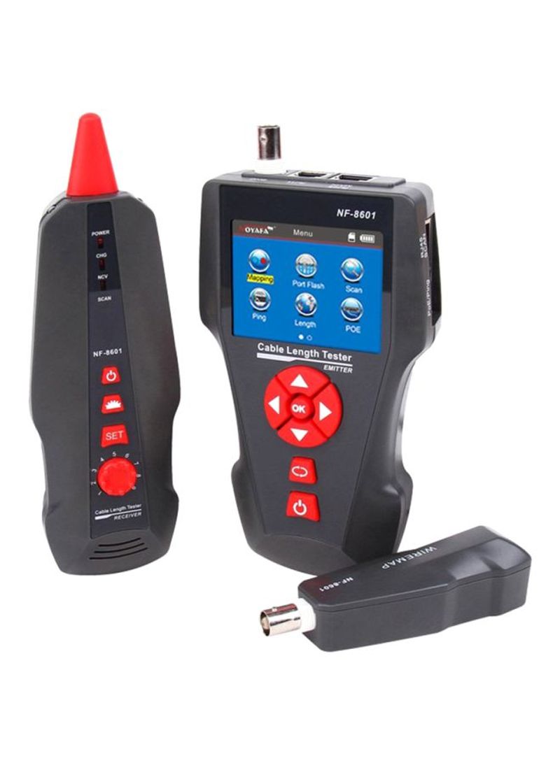 Network Cable Tester Red/Black
