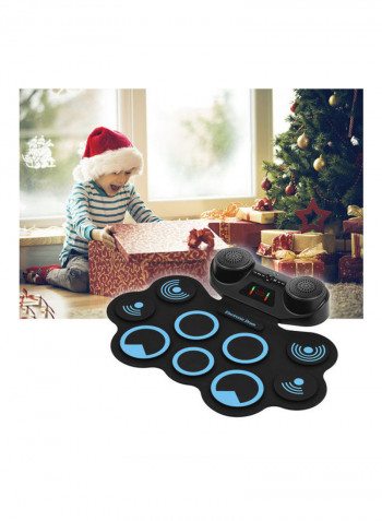 Portable Electronic Hand Roll Drum Pad