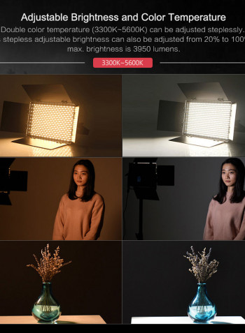 Professional Photography Ultra-Thin Video Light Multicolour