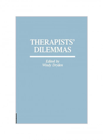 Therapists' Dilemmas Paperback
