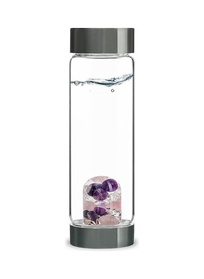 Mystical Mermaid Exclusive Gem Water Bottle Clear/Grey