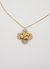 Flower Model Gold Necklace reviews Flower Model Gold Necklace