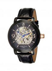 Men's Leather Analog Watch LA1431BRBB