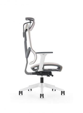 AERO Ergonomic Design Office Chair Beige/Grey 51cm