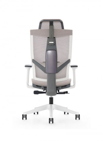 AERO Ergonomic Design Office Chair Beige/Grey 51cm