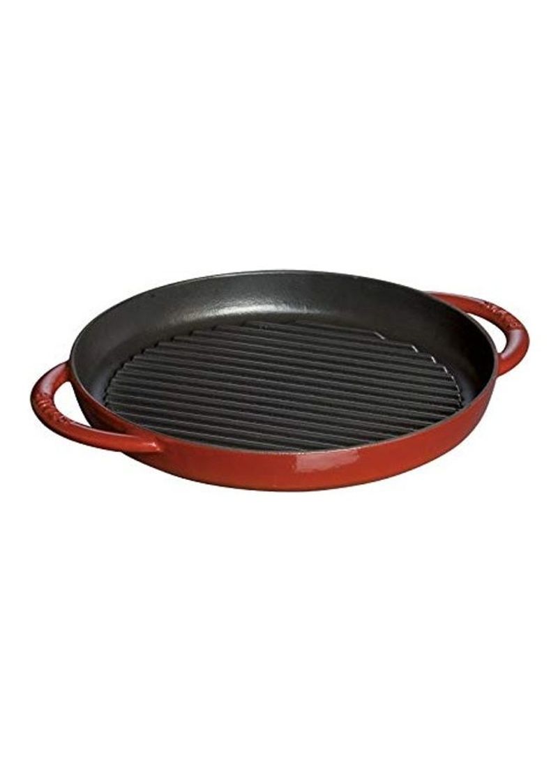 Cast Iron Grill Pan Red/Black 26 cmcm