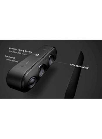 Pill Plus Bluetooth Speaker Black