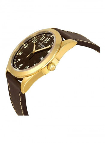 Men's Leather Analog Watch 241645