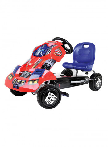 Transformer Go Cart With Optimus, Red/Blue