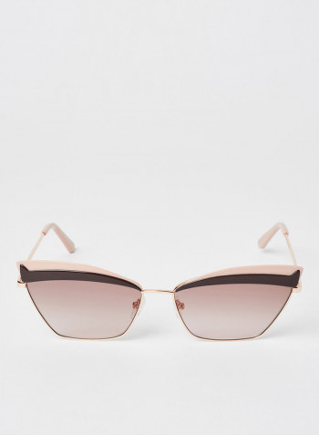 Women's Full Rim Acetate Cat Eye Sunglasses - Lens Size: 59 mm