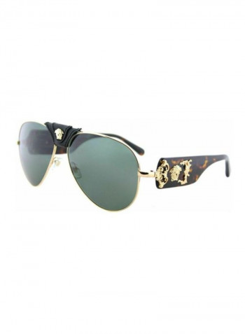 Men's UV Protected Pilot Sunglasses - Lens Size: 62 mm