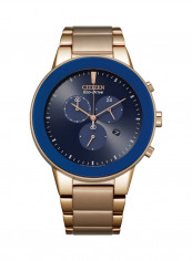 Men's Eco-Drive Stainless Steel Chronograph Watch AT2243-87L