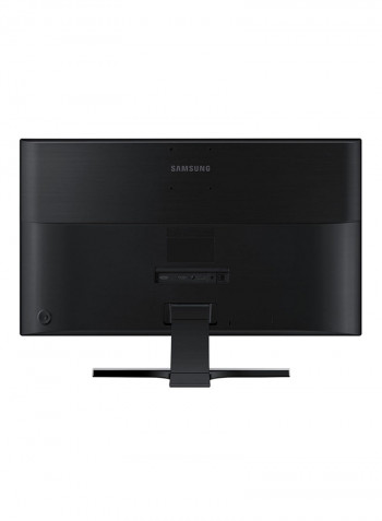 28-Inch UHD Monitor With Premium Metallic Stand Black