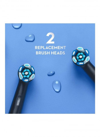 iO Series 7 Electric Toothbrush With 2 Brush Heads Black Onyx 1kg