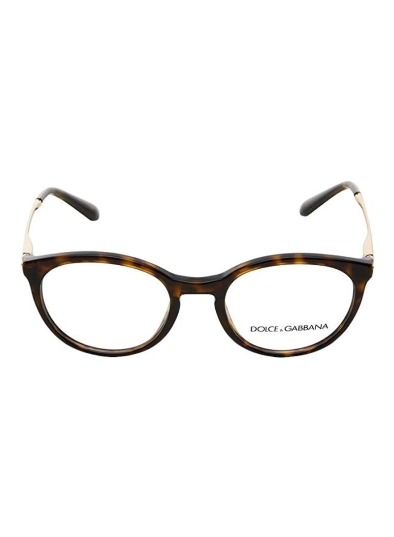 Women's Round Eyeglasses - Lens Size: 54 mm