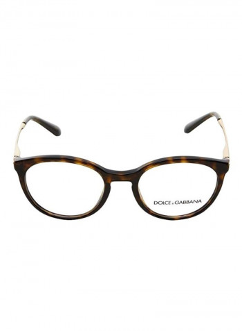 Women's Round Eyeglasses - Lens Size: 54 mm